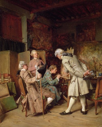 The Art Lovers, or The Painter by Jean Louis Ernest Meissonier